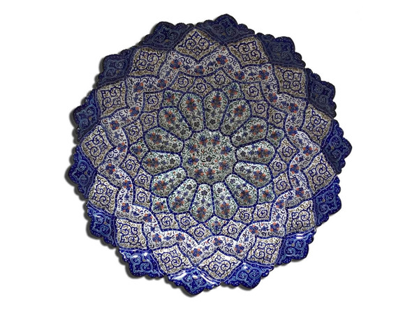 Luxury minakari decorative plate Premium Design Showcase
