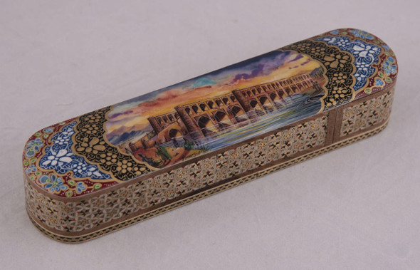 Persian Khatam Sliding Pen Case