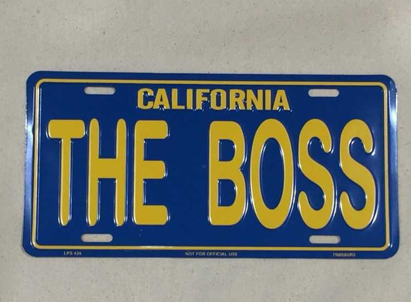 Collectible Plate The Boss 30x15 | Luxury Heritage Gift & Cultural Souvenir - Luxury Handcrafted Art Craftihouse Dubai