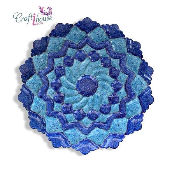 Luxury 30Cm Hand Painted Meenakari Premium Design Showcase