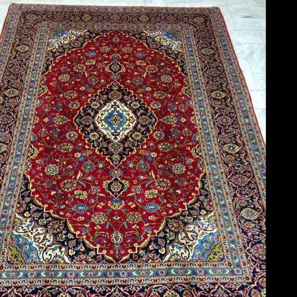 Handmade Kashan Handmade Carpet 200x300 Cm | Premium Handcrafted Gift & Cultural Souvenir - Luxury Handcrafted Art Craftihouse Dubai