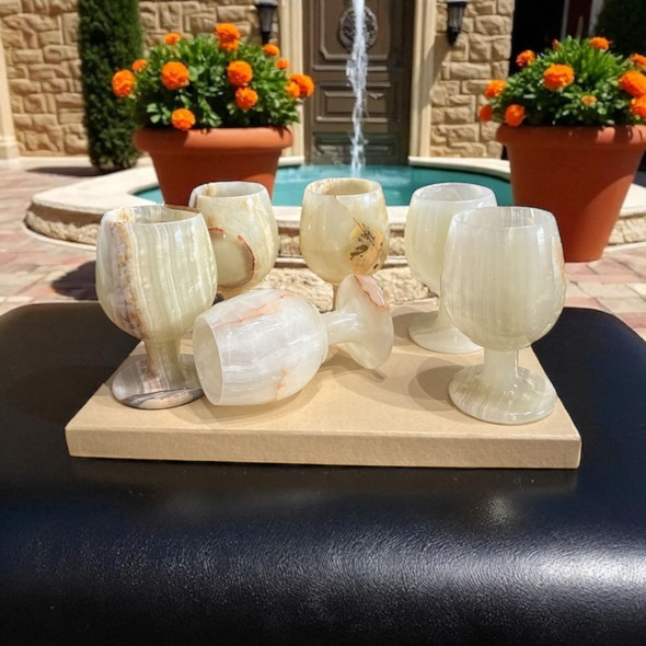 onyx-stone-wine-goblets-set