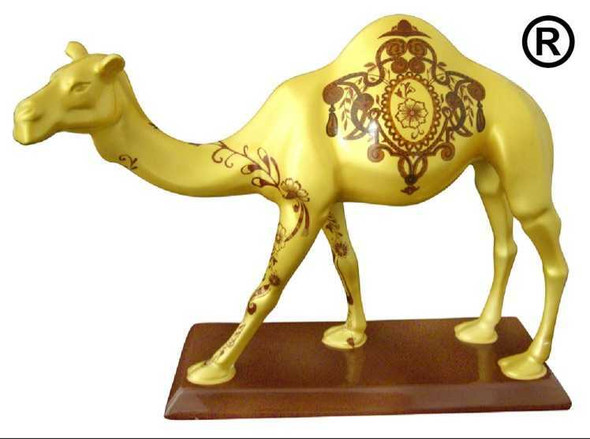 Lovely Hand Painted Ceramic Camel | Premium Handcrafted Memento | High-end Gift - Luxury Handcrafted Art Craftihouse Dubai