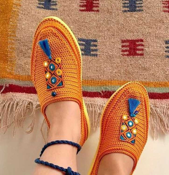 Luxury Handmade cotton shoes , customized shoes Premium Design Showcase