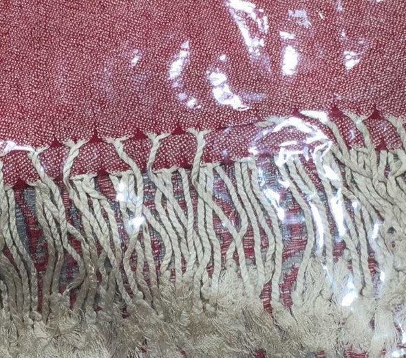 Handcrafted Pink pattern Kashmiri shawl Lifestyle Visual