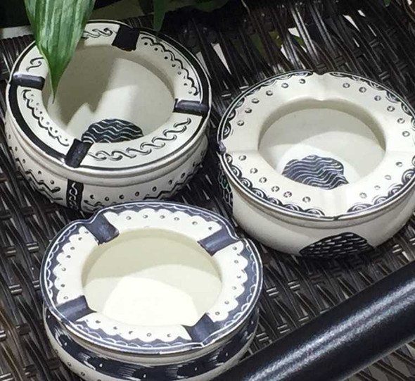 Luxury Artisan soap stone ashtray 11cm Premium Design Showcase