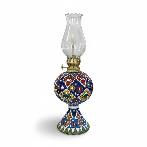 Handcrafted "eternal Flame" Hand-enamel Lamp – Luxury Decor - Luxury Handcrafted Art Craftihouse Dubai