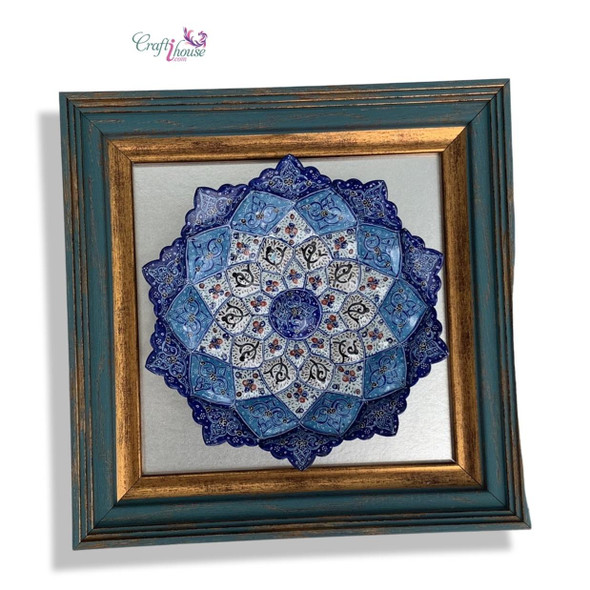 Luxury Minakari Wall Hanging Copper Premium Design Showcase