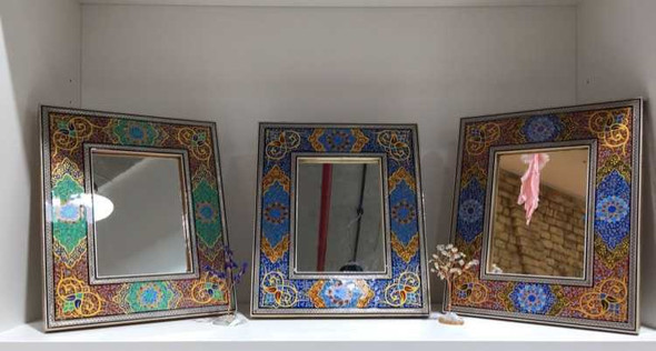 Hand Painted Khatamkari Wooden | Luxury Heritage Gift & Cultural Souvenir - Luxury Handcrafted Art Craftihouse Dubai