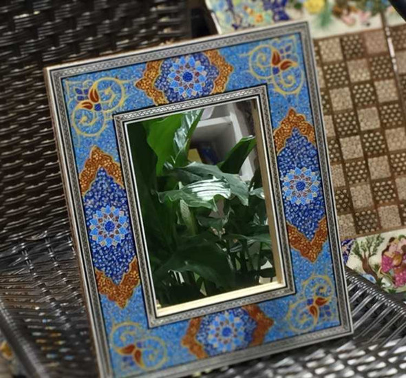 Hand Painted Khatamkari Wooden | Luxury Heritage Gift & Cultural Souvenir - Luxury Handcrafted Art Craftihouse Dubai