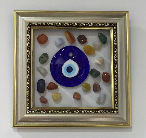 Luxury Evil Eye Charm Ornamented With Premium Design Showcase