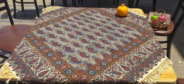 Luxury Artisan 100x100 cotton table cloth Premium Design Showcase