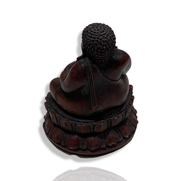 Exclusive Sitting Buddha status 11 cm , Hard Resin Buddha figure Fine Craftsmanship Detail