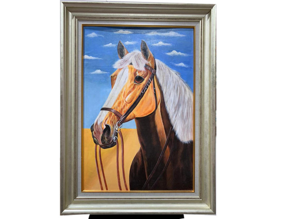 oil painting 
horse painting 