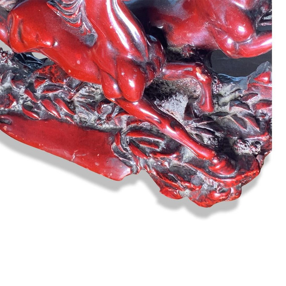 Exclusive Handmade horse sculpture 22x17 cm , handmade gifts , gift ideas Fine Craftsmanship Detail