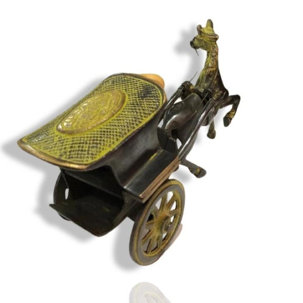 brass horse
brass cart 
brass carvan