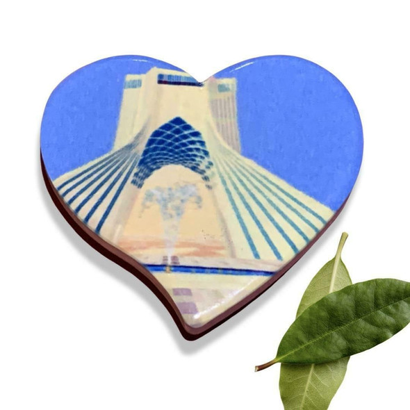 Luxury Borj Azadi Tower Ceramic Azadi Tower On Ceramic Premium Design Showcase