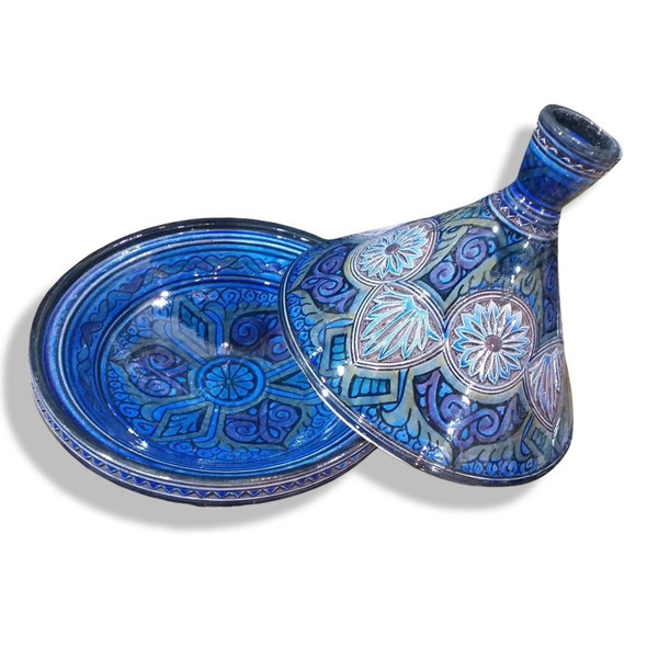 Handcrafted Ceramic tagine | Premium Luxury Decor - Luxury Handcrafted Art Craftihouse Dubai