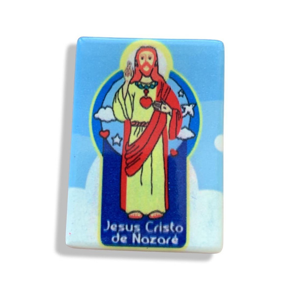 Luxury Brazil Jesus Cristo Fridge Magnet Premium Design Showcase