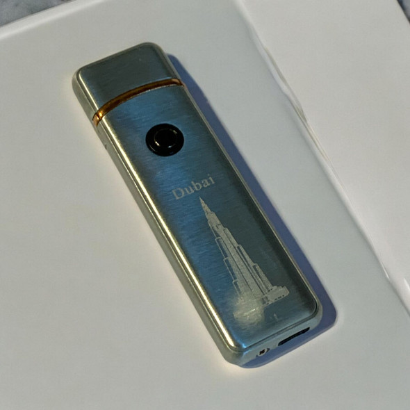 Burj Khalifa Rechargeable Electric Usb | Luxury Heritage Gift & Cultural Souvenir - Luxury Handcrafted Art Craftihouse Dubai