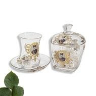 Exclusive Artisan Cups saucers in the Fine Craftsmanship Detail