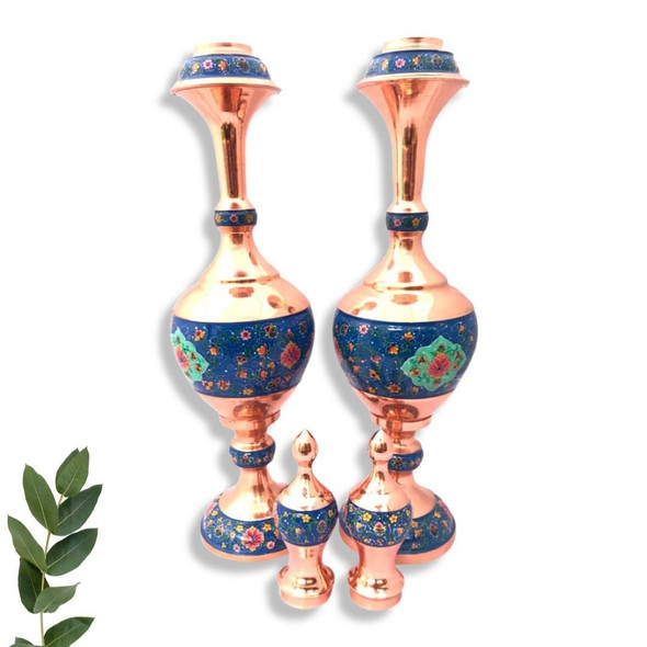 Luxury Artisan Enamel painted 2 pitcher Premium Design Showcase