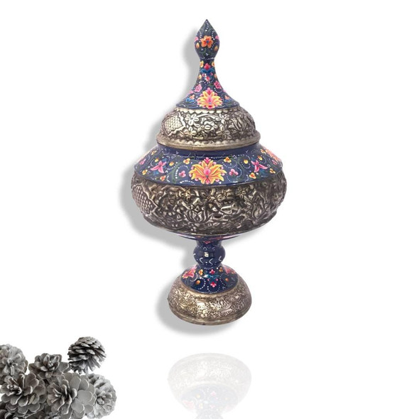 Luxury Artisan engraved Candy Bowl Lid Premium Design Showcase