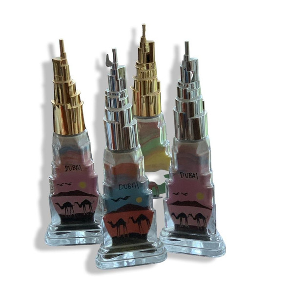 Exclusive Burj Khalifa Sand Art Bottle Fine Craftsmanship Detail