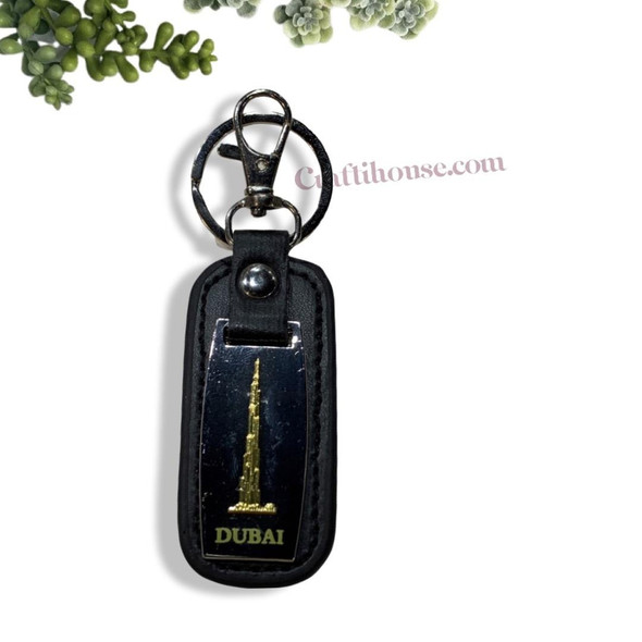 Burj Khalifa Keychain Dubai Landmark | Traditional Uae Landmark Fridge Magnet | Premium Souvenir - Luxury Handcrafted Art Craftihouse Dubai