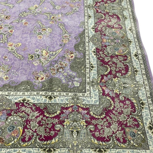 Handmade Carpet 200x300 Cm Floral Pattern Machine Made Carpet | High-end Boutique Souvenir | Crafted In Dubai - Luxury Handcrafted Art Craftihouse Dubai