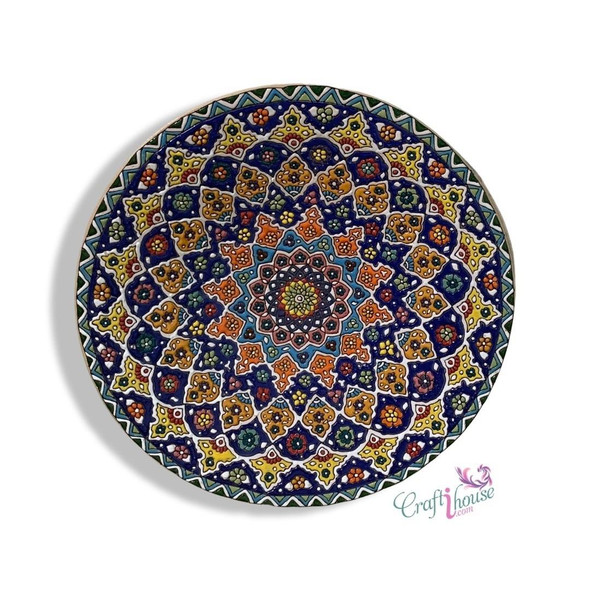 Luxury Artisan Earthenware food serving plate Premium Design Showcase