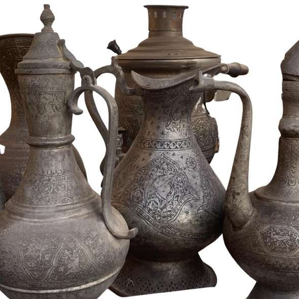 Antique Antique Pitcher Event Decoration Assorted Pieces | Unique Hand-finished Beverage Jug | Boutique Gift Idea - Luxury Handcrafted Art Craftihouse Dubai