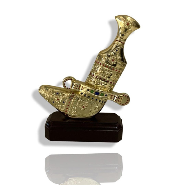 Omani Dagger Table Decor Khanjar | Sophisticated Boutique Accessory | Crafted In Dubai - Luxury Handcrafted Art Craftihouse Dubai
