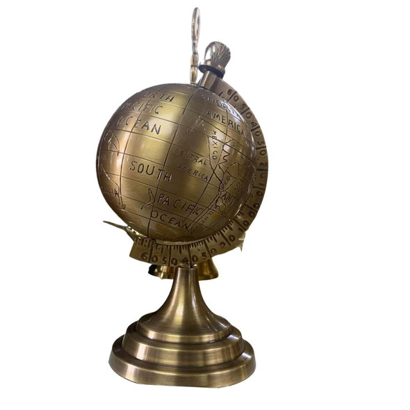 Luxury Uae Brass World Globe Table Premium Design Showcase
