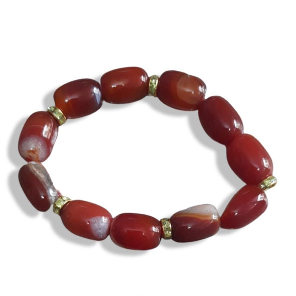Luxury Bracelet With Natural Agate Stone Premium Design Showcase
