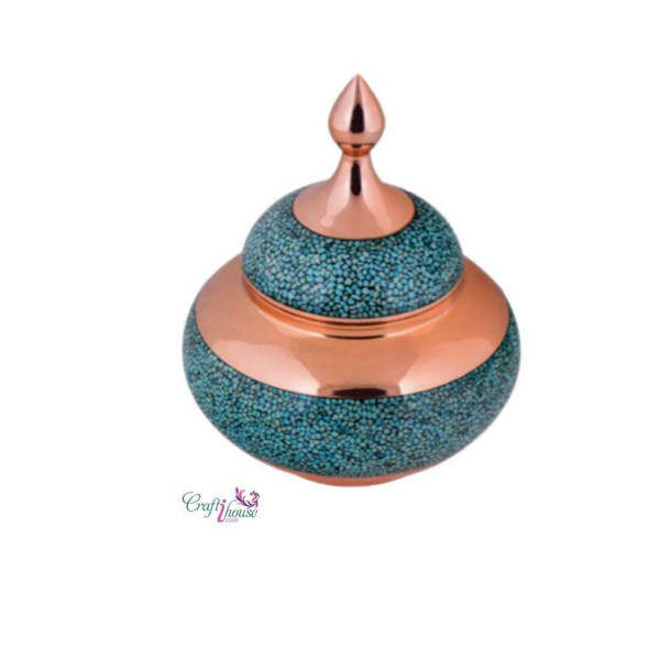 Luxury Turquoise Inlaying (Firoozehkoobi) Sugar Premium Design Showcase