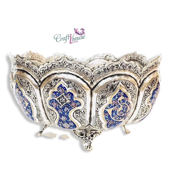 Luxury Silver Plated Copper Fruit Premium Design Showcase