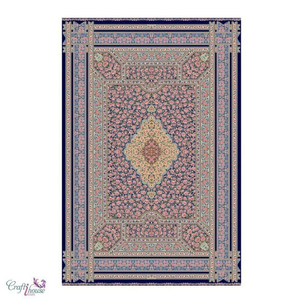 Stunning Silk Carpet Color Full Silk Carpet 225x150 Cm Floral Pattern Machine Made | High-end Boutique Souvenir | Crafted In Dubai - Luxury Handcrafted Art Craftihouse Dubai