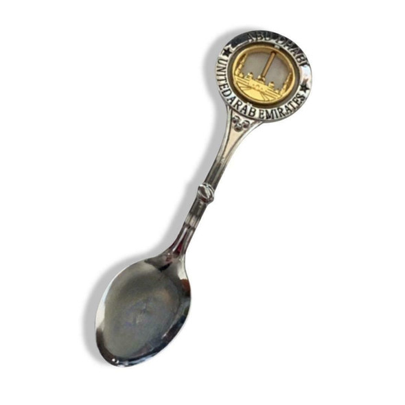 Abudhabi Spoon | Souvenir Spoon | Abudhabi Souvenir | Gift From Abudhabi - Luxury Handcrafted Souvenir Craftihouse Dubai