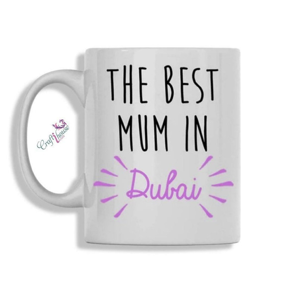 Mother’s Day Gift The Heritage Ceramic Mug | Middle Eastern Decor Accent - Luxury Handcrafted Art Craftihouse Dubai