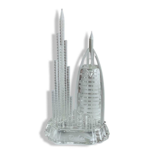 Crystal Burj Al Arabi And Premium Magnetic Artwork Iconic Heritage Keepsake - Luxury Handcrafted Art Craftihouse Dubai