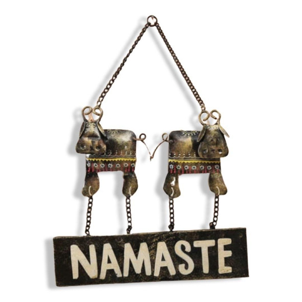 Namaste Metal Art Metal | Luxury Heritage Gift & Cultural Souvenir - Luxury Handcrafted Art Craftihouse Dubai