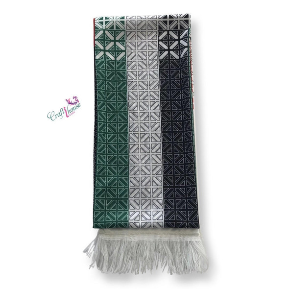 National Flag Neck Scarf Traditional Magnetic Decor Elegant Cultural Memento - Luxury Handcrafted Art Craftihouse Dubai