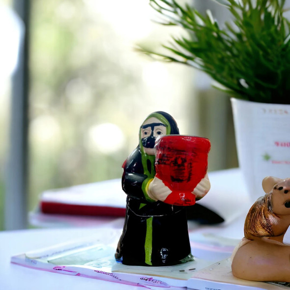 Sheikha Ceramic Mabkhara Arabian Lady | Premium Handcrafted Memento | High-end Heritage Gift - Luxury Handcrafted Art Craftihouse Dubai