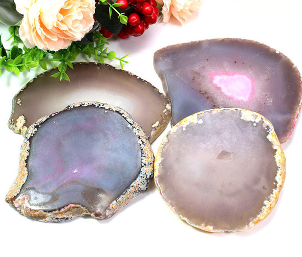 Natural Hand Made Agate Slices For | Traditional Heritage Stone Art | Premium Gift Choice - Luxury Handcrafted Art Craftihouse Dubai