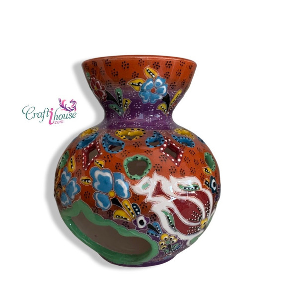 Tea Light Incense Burner | Premium Handcrafted Memento | High-end Gift - Luxury Handcrafted Art Craftihouse Dubai
