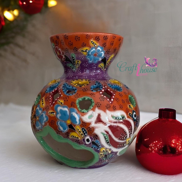 Tea Light Incense Burner | Premium Handcrafted Memento | High-end Gift - Luxury Handcrafted Art Craftihouse Dubai