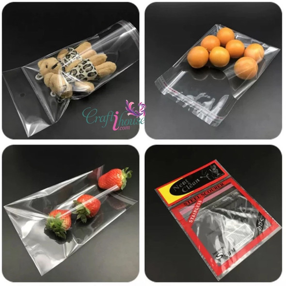 clear poly bag