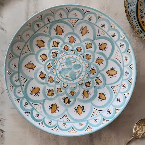 Moroccan Ceramic Plate 