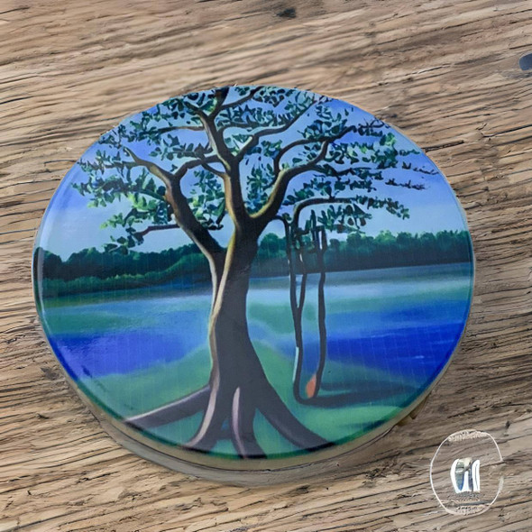 Premium Ceramic Table Coaster Mangrove High-Quality Design View